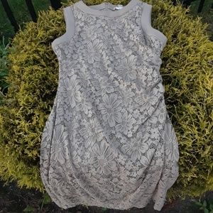 Calvin Klein lace print dress